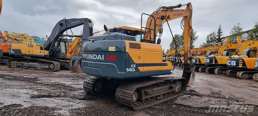 Hyundai HX 140 L Paletli ekskavatörler