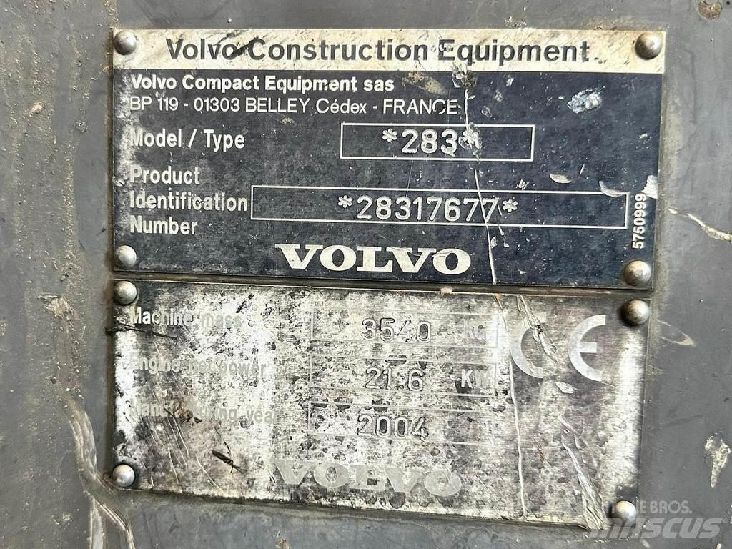 Volvo EC35 Mini ekskavatörler, 7 tona dek