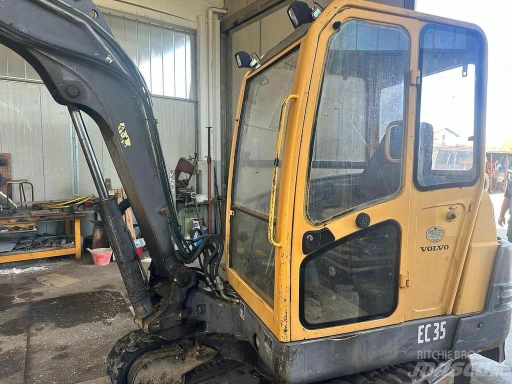 Volvo EC35 Mini ekskavatörler, 7 tona dek