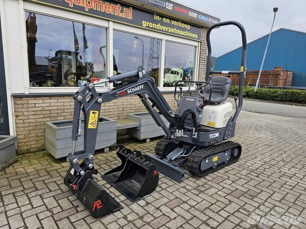 Schaeff TC08 Mini ekskavatörler, 7 tona dek