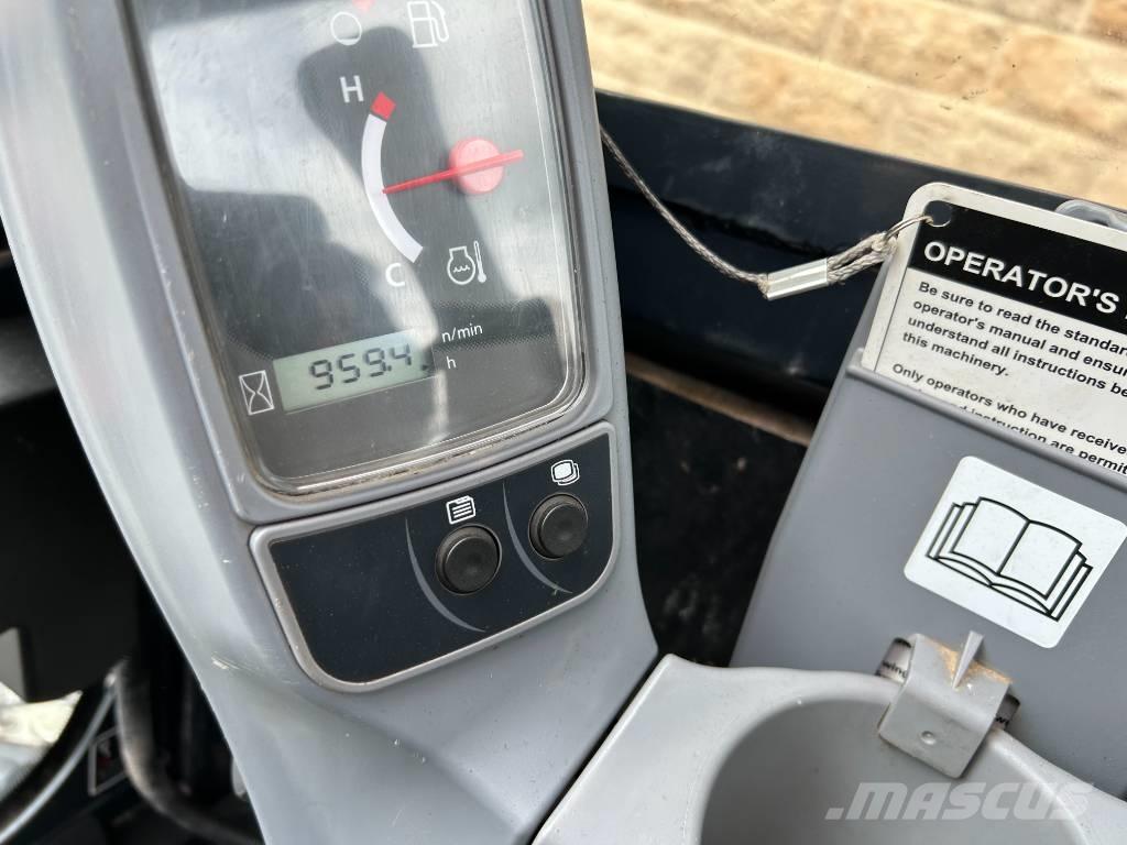 Kubota KX027-4 Mini ekskavatörler, 7 tona dek