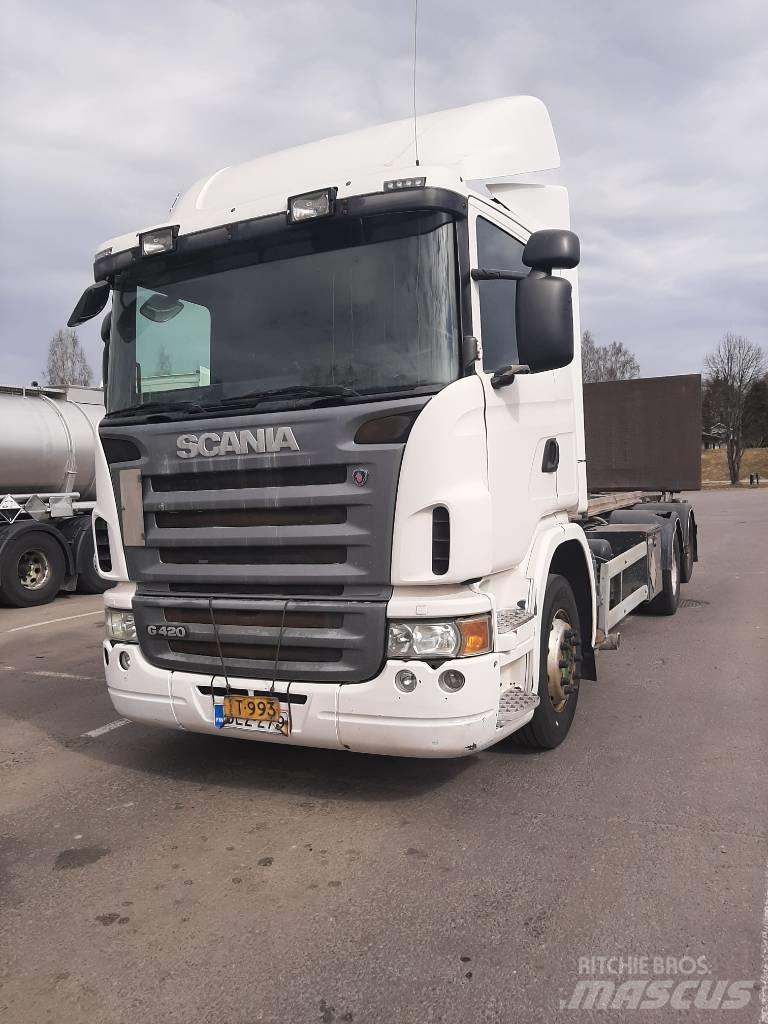Scania G 420 Römorklar, konteyner