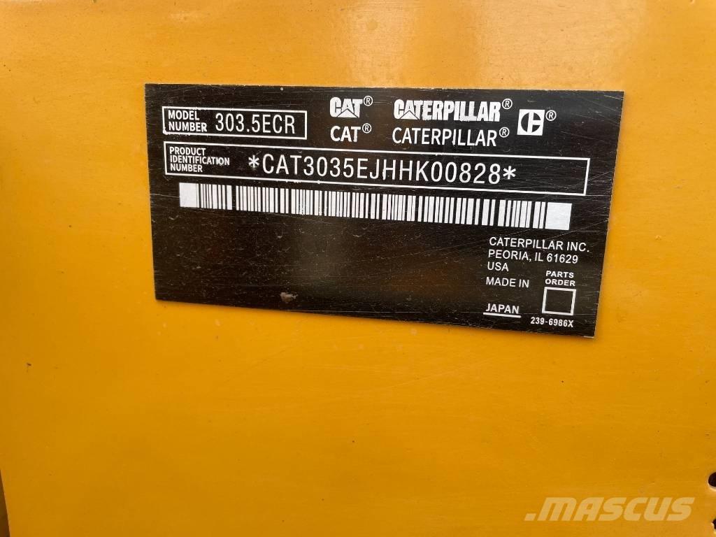 CAT 303 Mini ekskavatörler, 7 tona dek