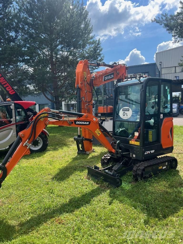 Doosan DX 19 Paletli ekskavatörler