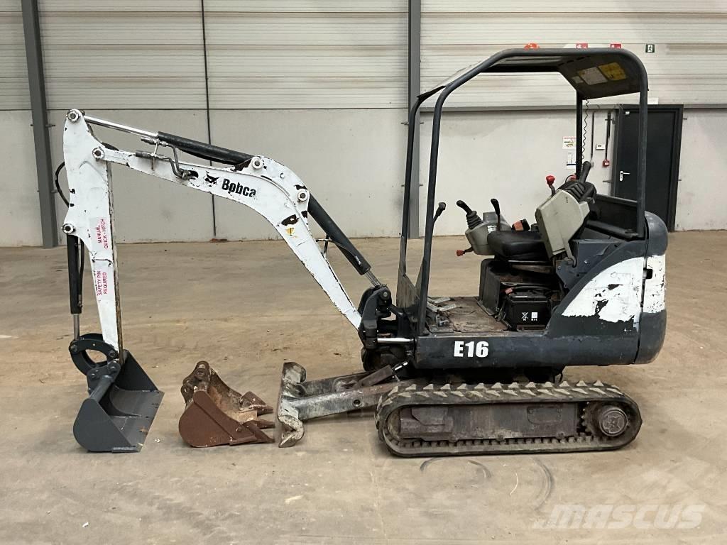 Bobcat E 16 Mini ekskavatörler, 7 tona dek