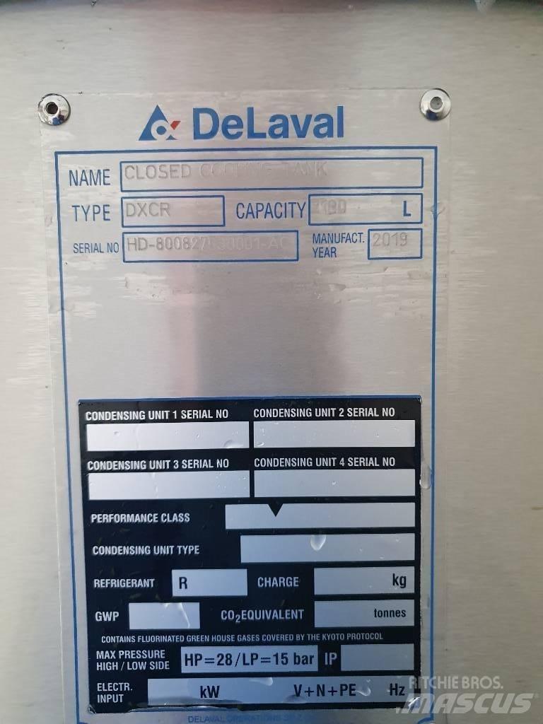 Delaval DXCR1100 Süt depolama ekipmanları