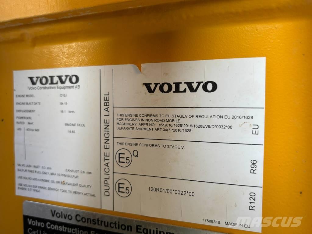 Volvo A 60 H Belden kirma kaya kamyonu