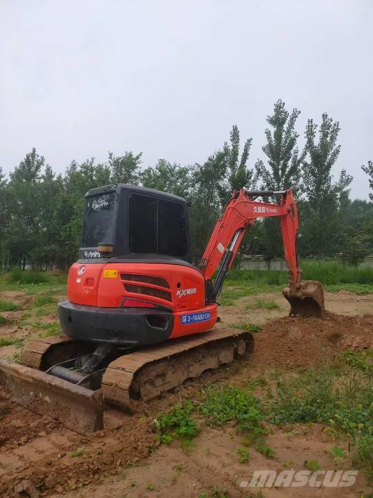 Kubota KX165-5 Mini ekskavatörler, 7 tona dek