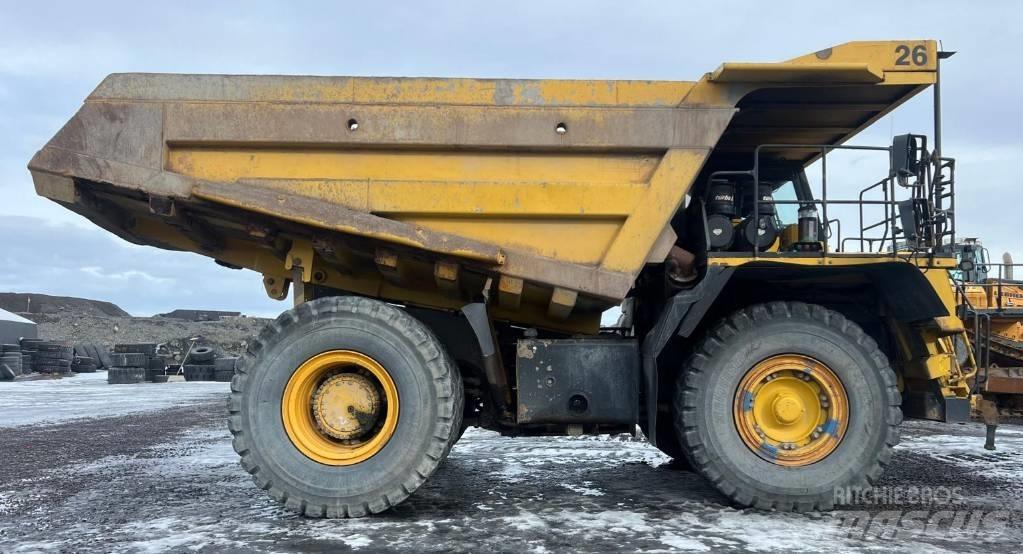 Komatsu 605-7 Yol disi kaya kamyonu