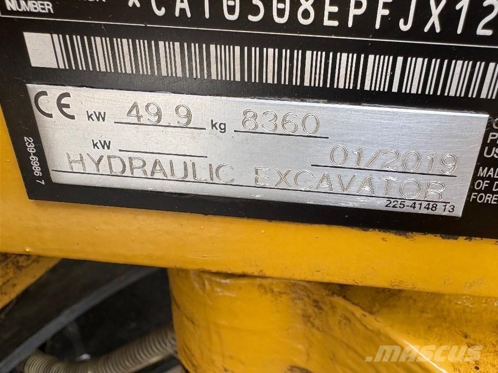 CAT 308 E 2 CR Midi ekskavatörler 7 - 12 t