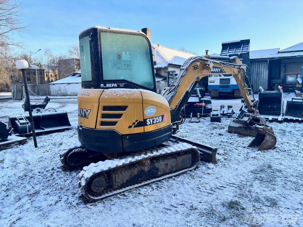 Sany SY 35 Mini ekskavatörler, 7 tona dek