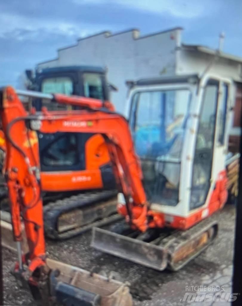 Hitachi EX 15-2 Mini ekskavatörler, 7 tona dek