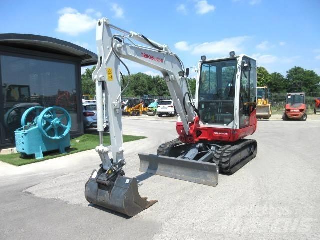 Takeuchi TB 240 Mini ekskavatörler, 7 tona dek