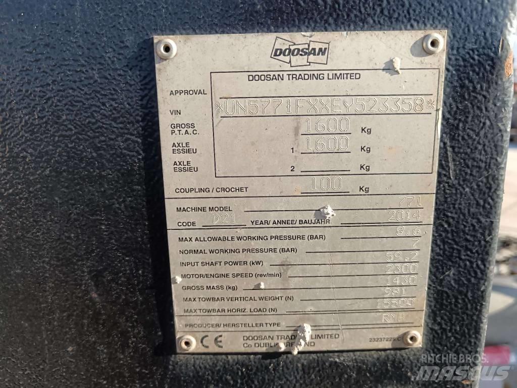 Doosan 7/71 Kompresörler