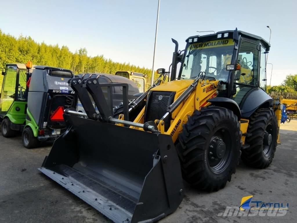 New Holland B 115 D Kazıcı yükleyiciler - beko loder