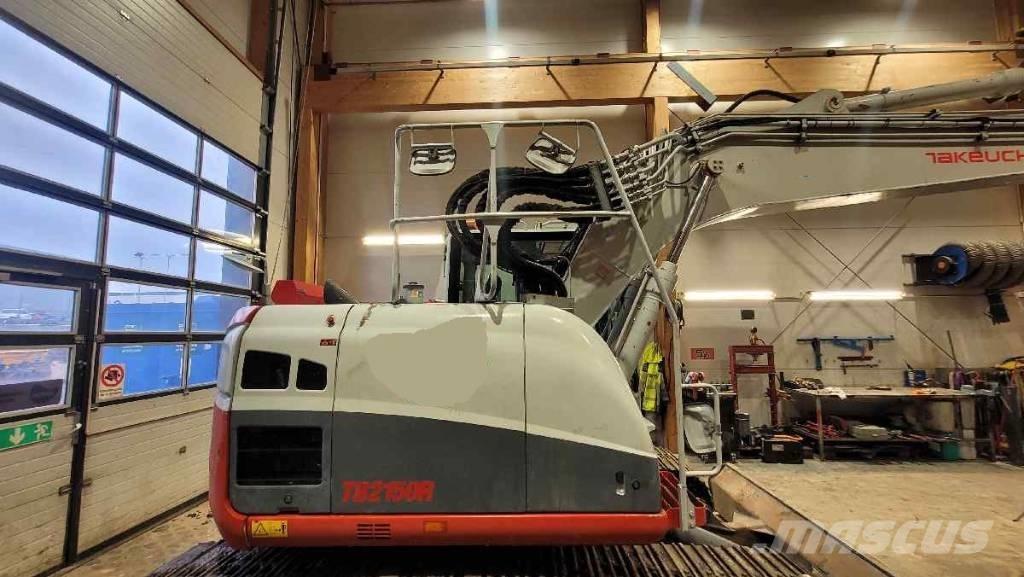 Takeuchi TB 2150 R Paletli ekskavatörler