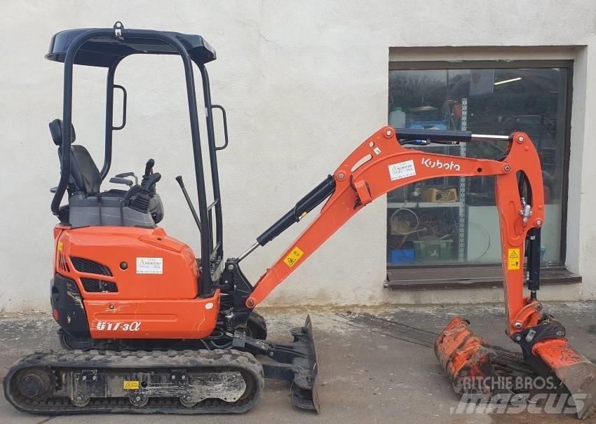 Kubota U 17-3 Mini ekskavatörler, 7 tona dek