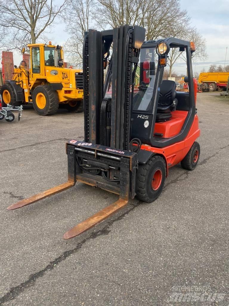 Linde H25T LPG'li forkliftler