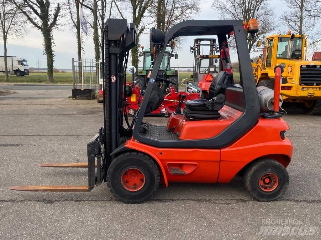 Linde H25T LPG'li forkliftler