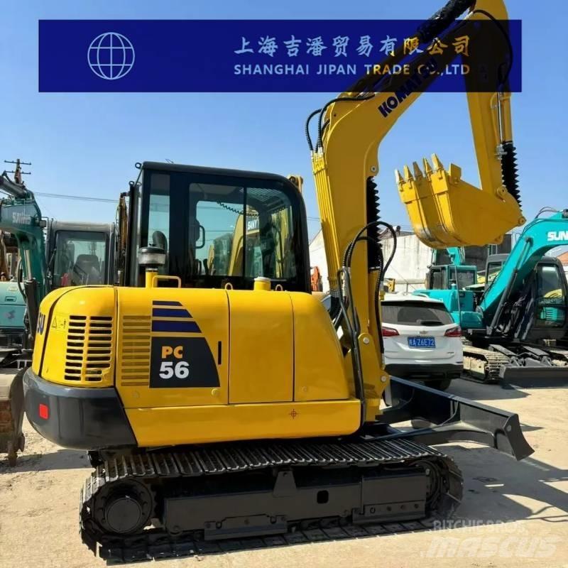 Komatsu PC 56 Mini ekskavatörler, 7 tona dek