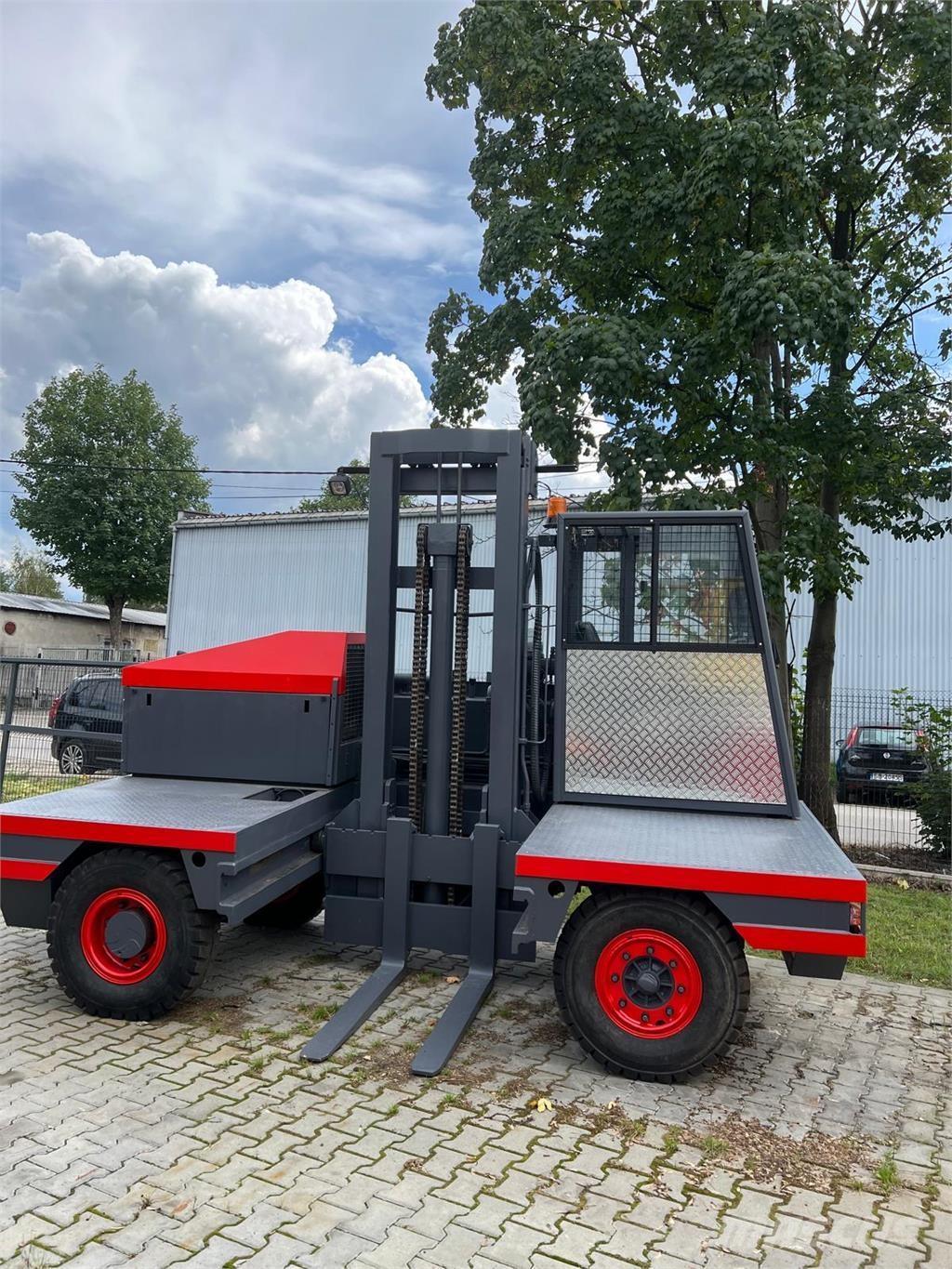 Linde S50D Sideloader - dört yönlü forkliftler