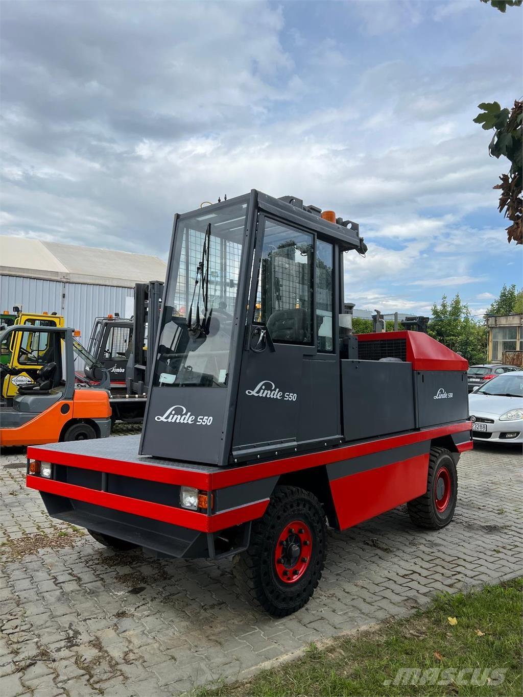 Linde S50D Sideloader - dört yönlü forkliftler