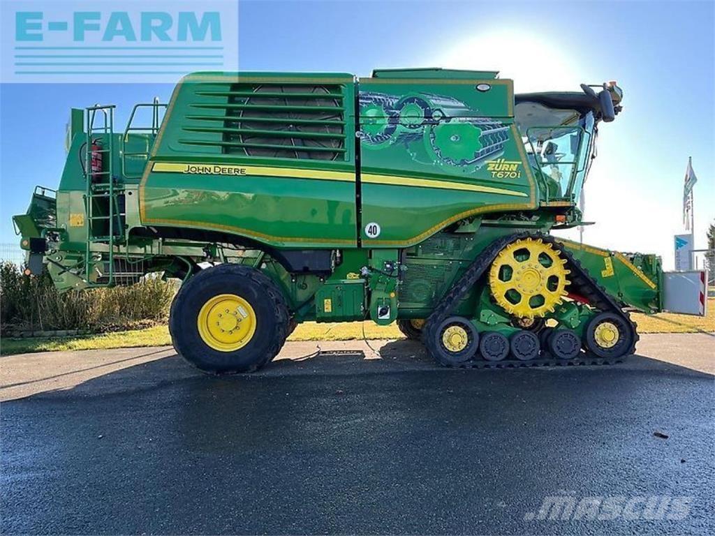 John Deere t670 Biçerdöverler