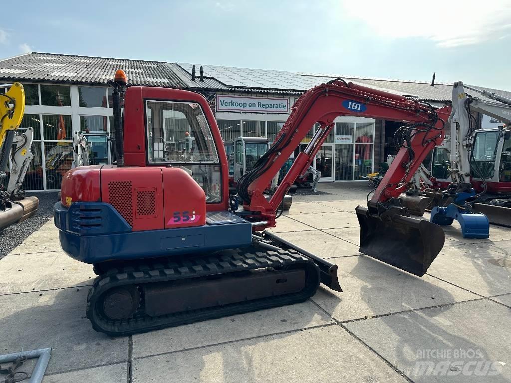 IHI 55 J 2 Mini ekskavatörler, 7 tona dek