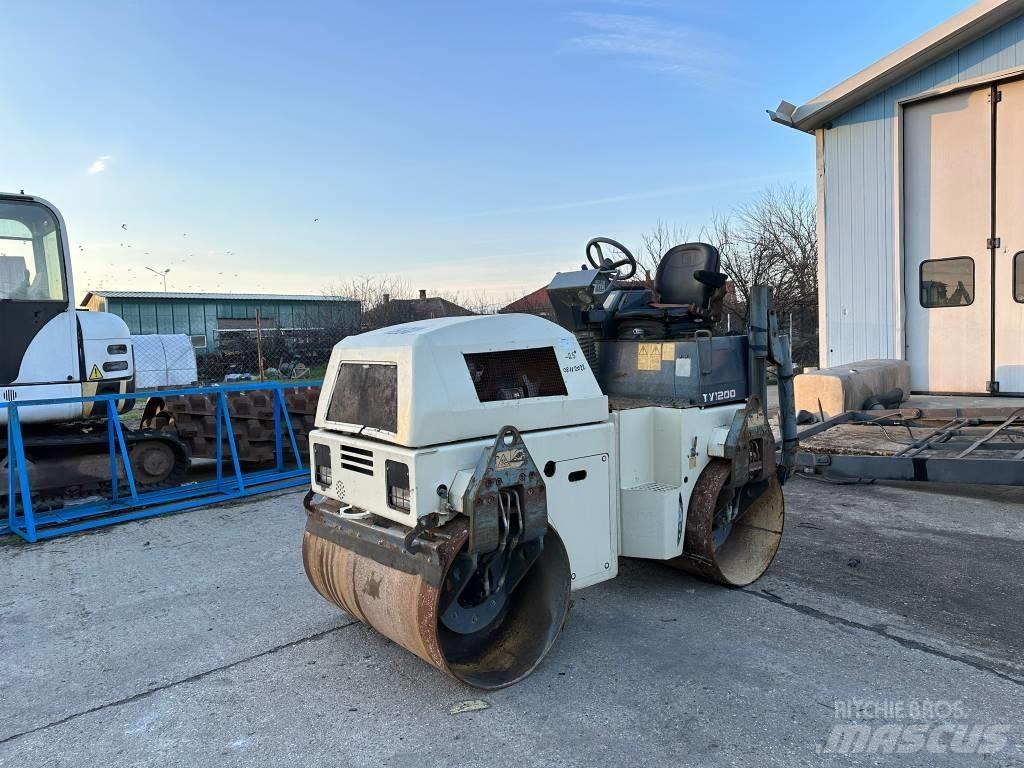 Terex TV1200 Çift tamburlu silindirler