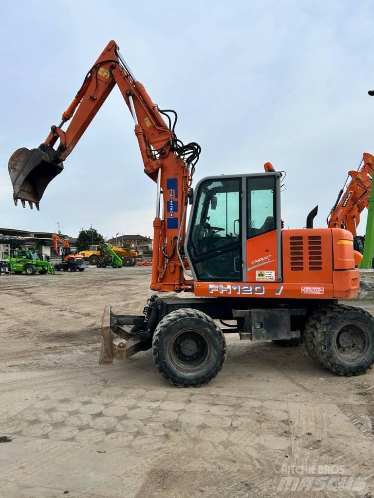 Fiat-Hitachi fh 120 Lastik tekerli ekskavatörler