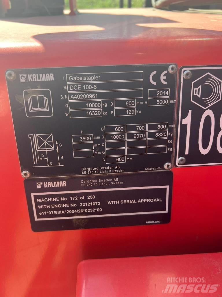 Kalmar DCE100-6 Dizel forkliftler