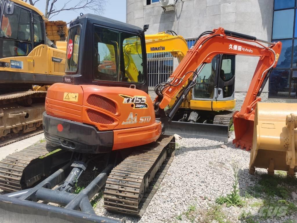 Kubota KX 155 Paletli ekskavatörler
