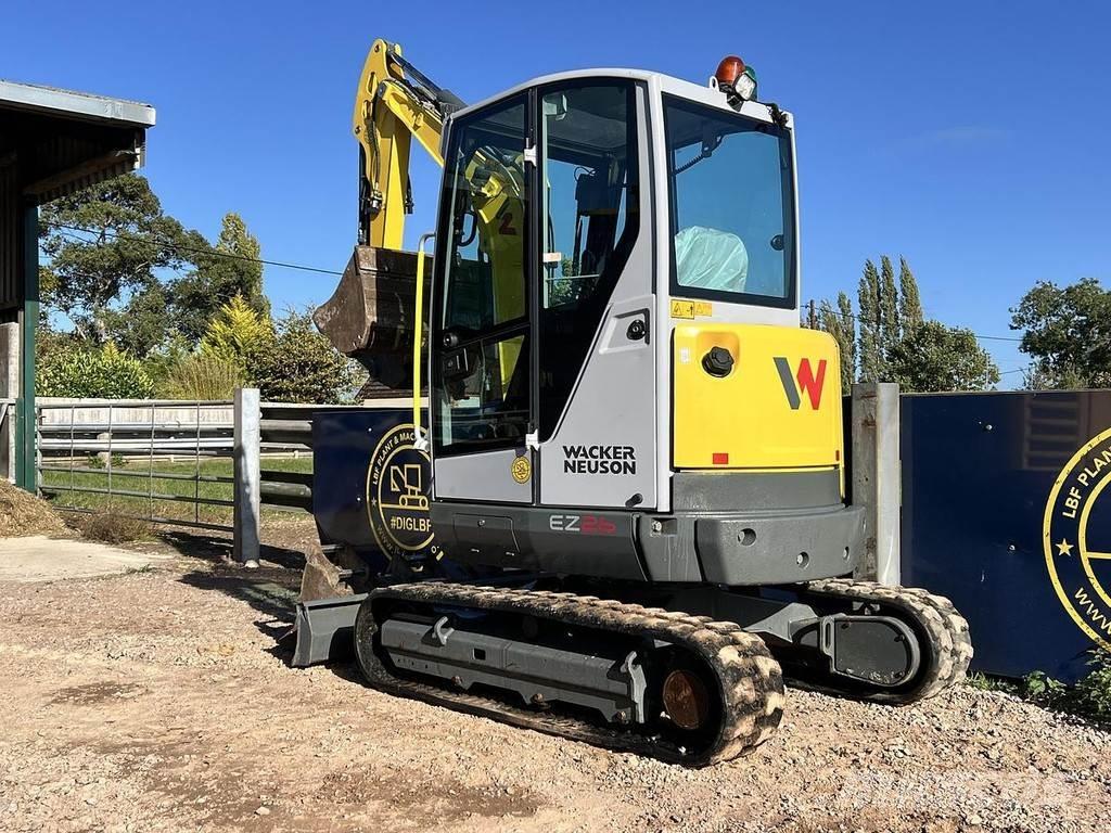 Wacker Neuson EZ26 Mini ekskavatörler, 7 tona dek