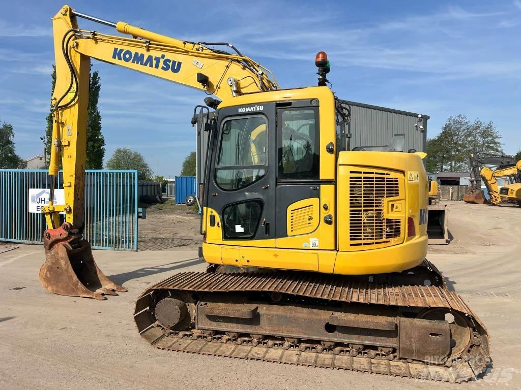 Komatsu PC 138 Paletli ekskavatörler