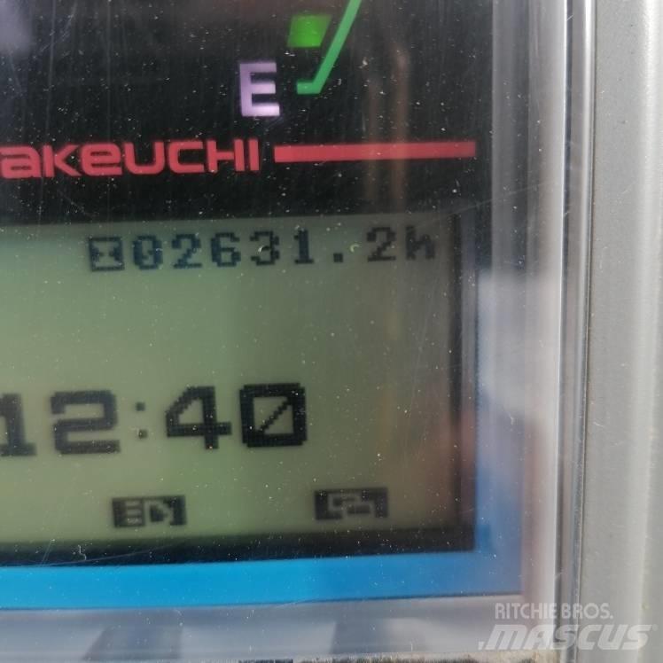 Takeuchi TB216 Mini ekskavatörler, 7 tona dek