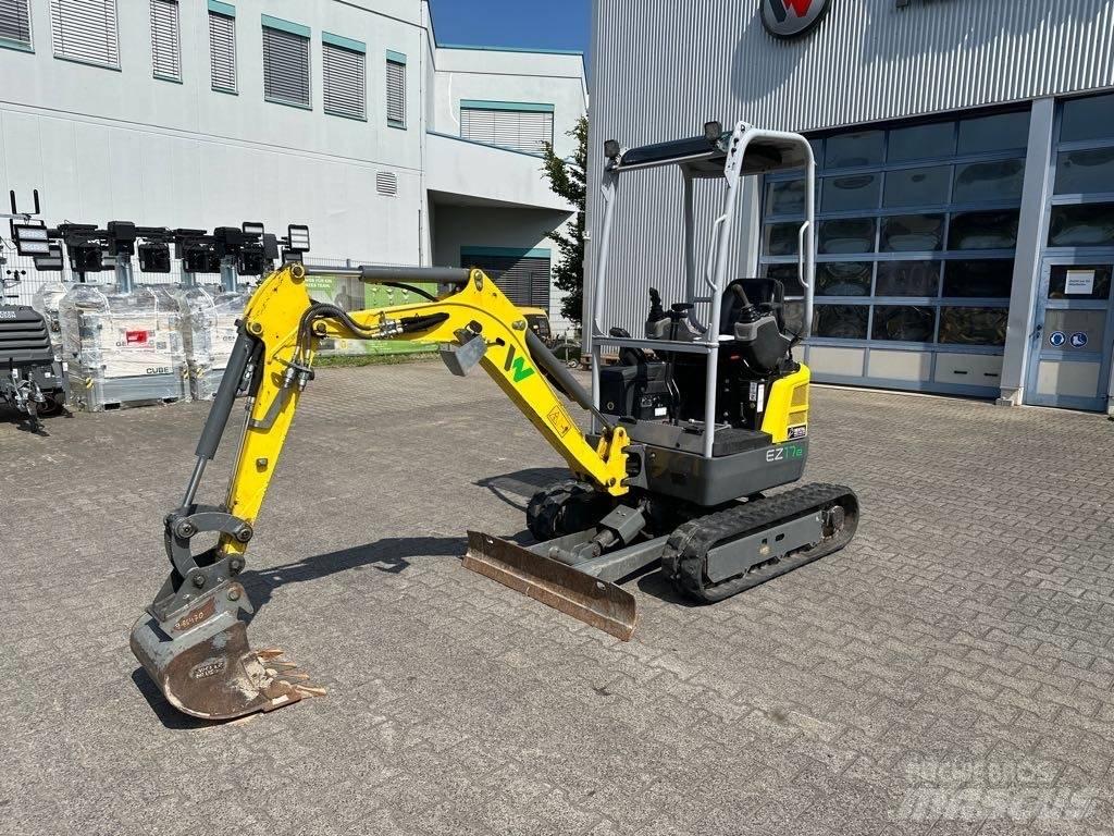 Wacker Neuson EZ17e Paletli ekskavatörler
