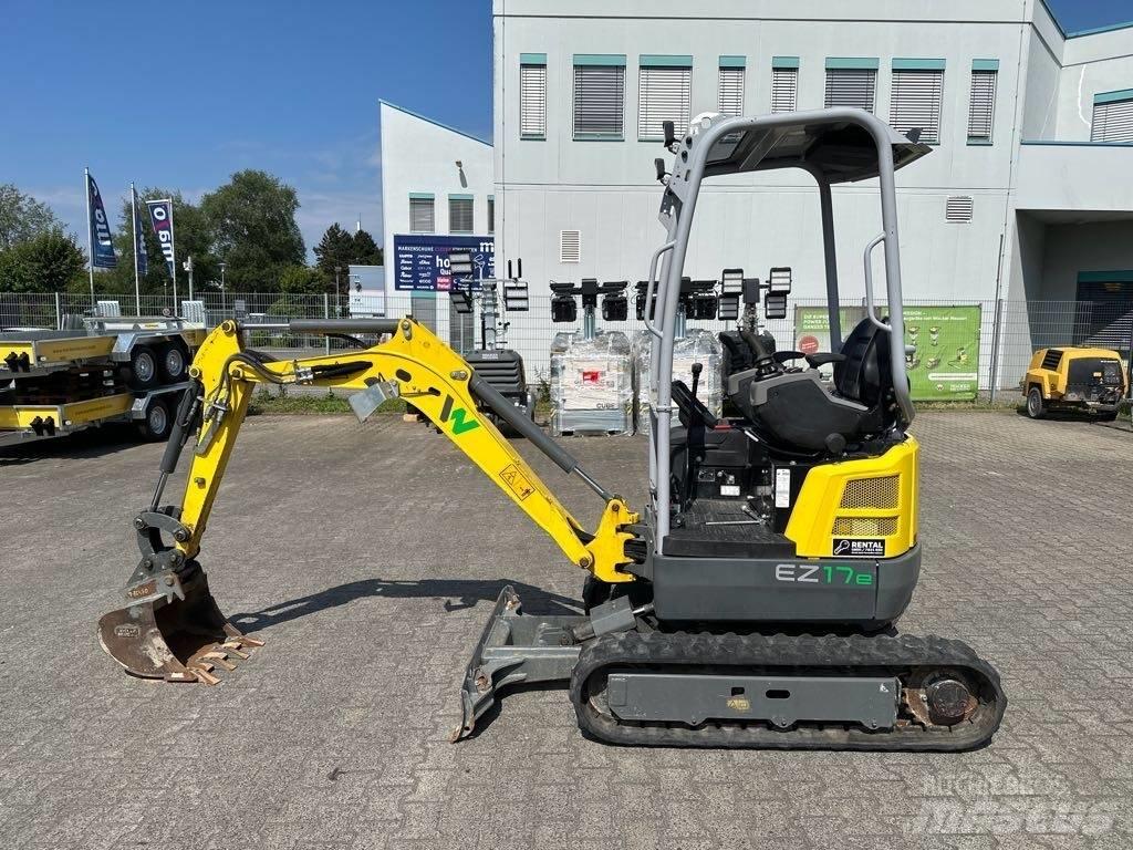 Wacker Neuson EZ17e Paletli ekskavatörler