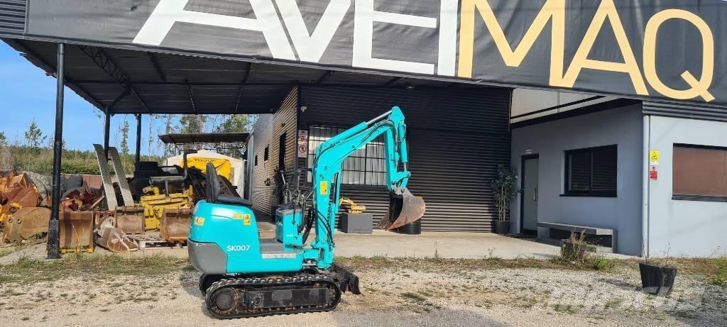 Kobelco SK 007 Mini ekskavatörler, 7 tona dek