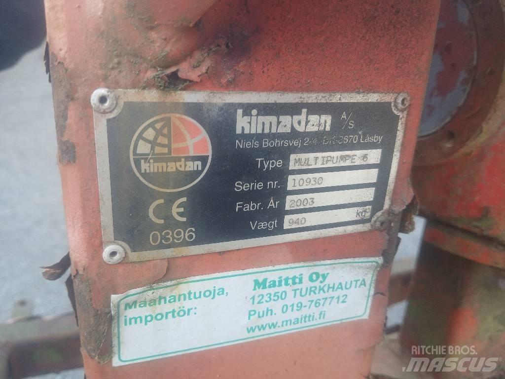 Kimadan Multipumpe 6 Pompa ve mikserler