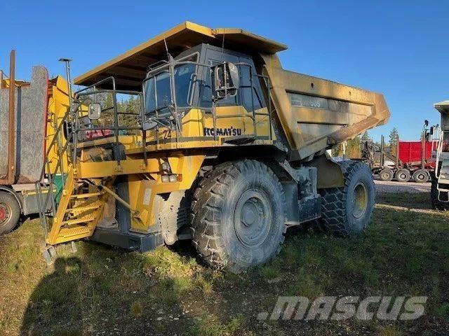 Komatsu HD 605-7EO Yol disi kaya kamyonu