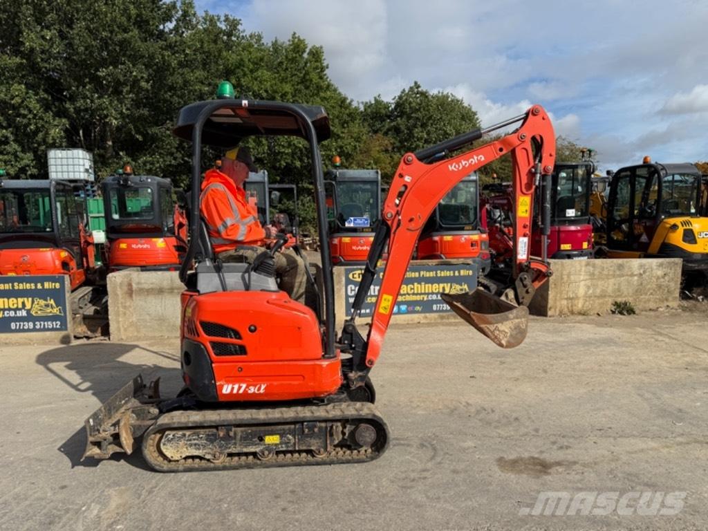 Kubota U 17-3 Mini ekskavatörler, 7 tona dek