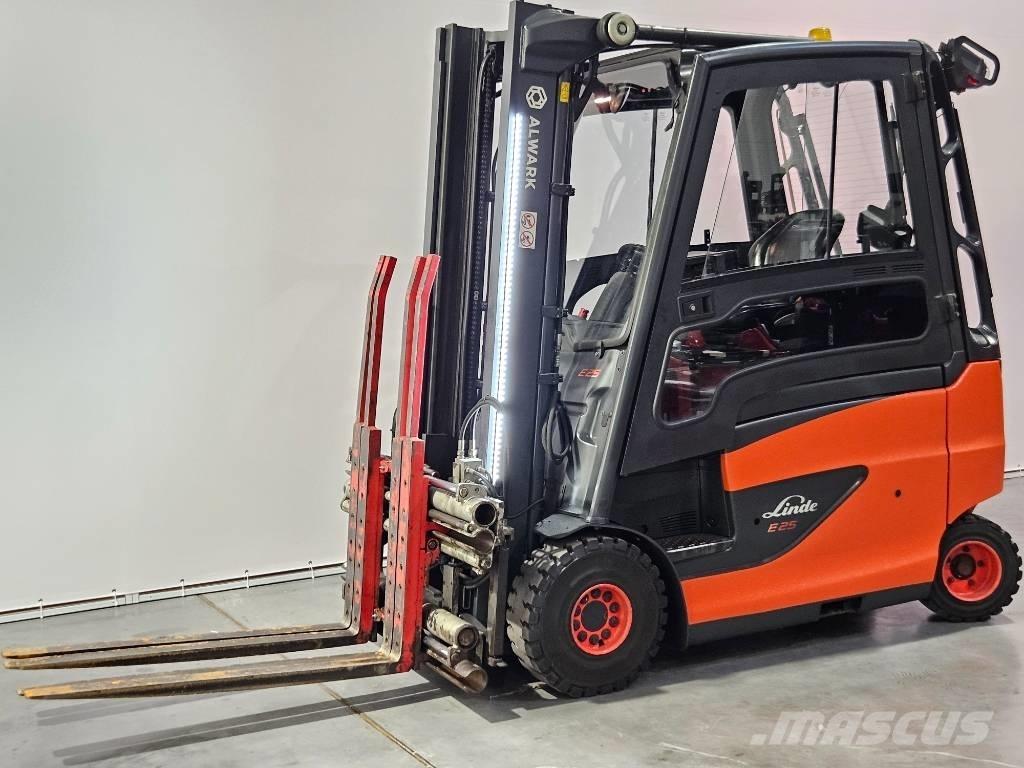Linde E25HL 600 Elektrikli forkliftler