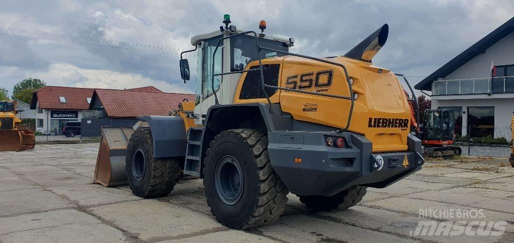  Liebhrr L550 Tekerlekli yükleyiciler