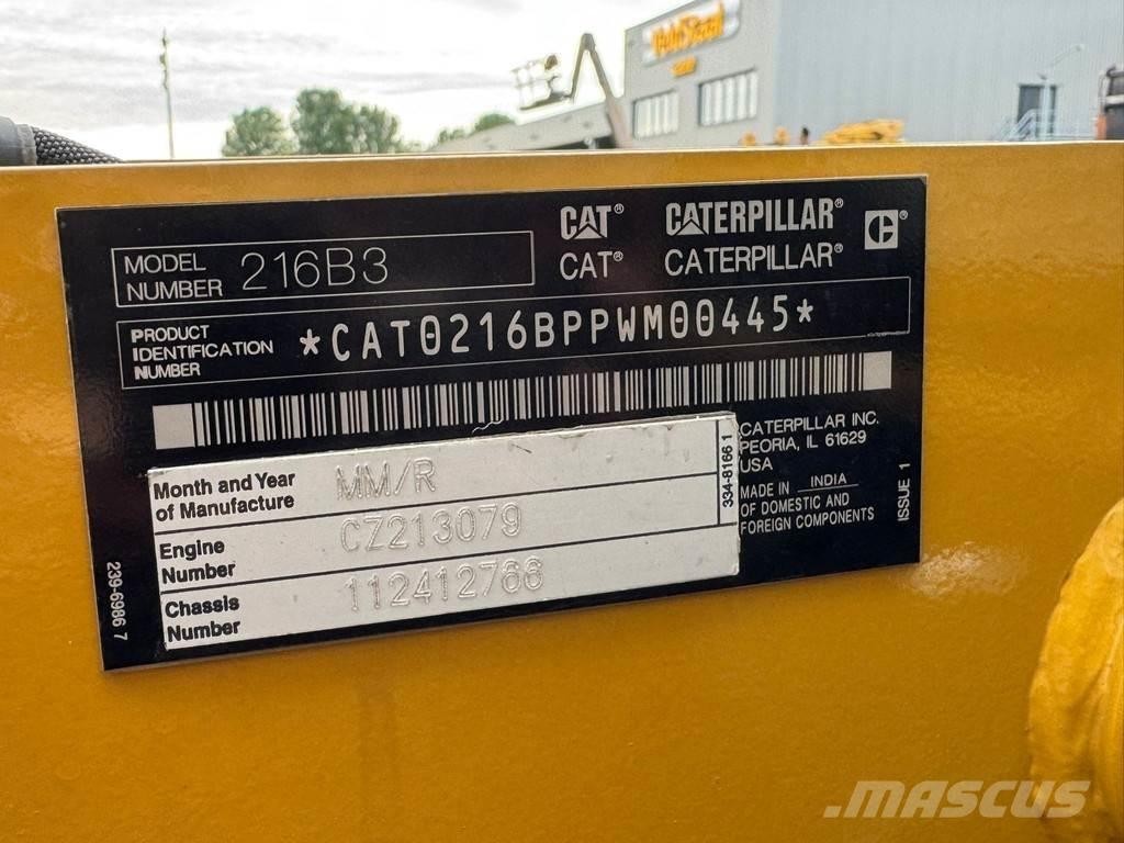 CAT 216B3 Tekerlekli yükleyiciler