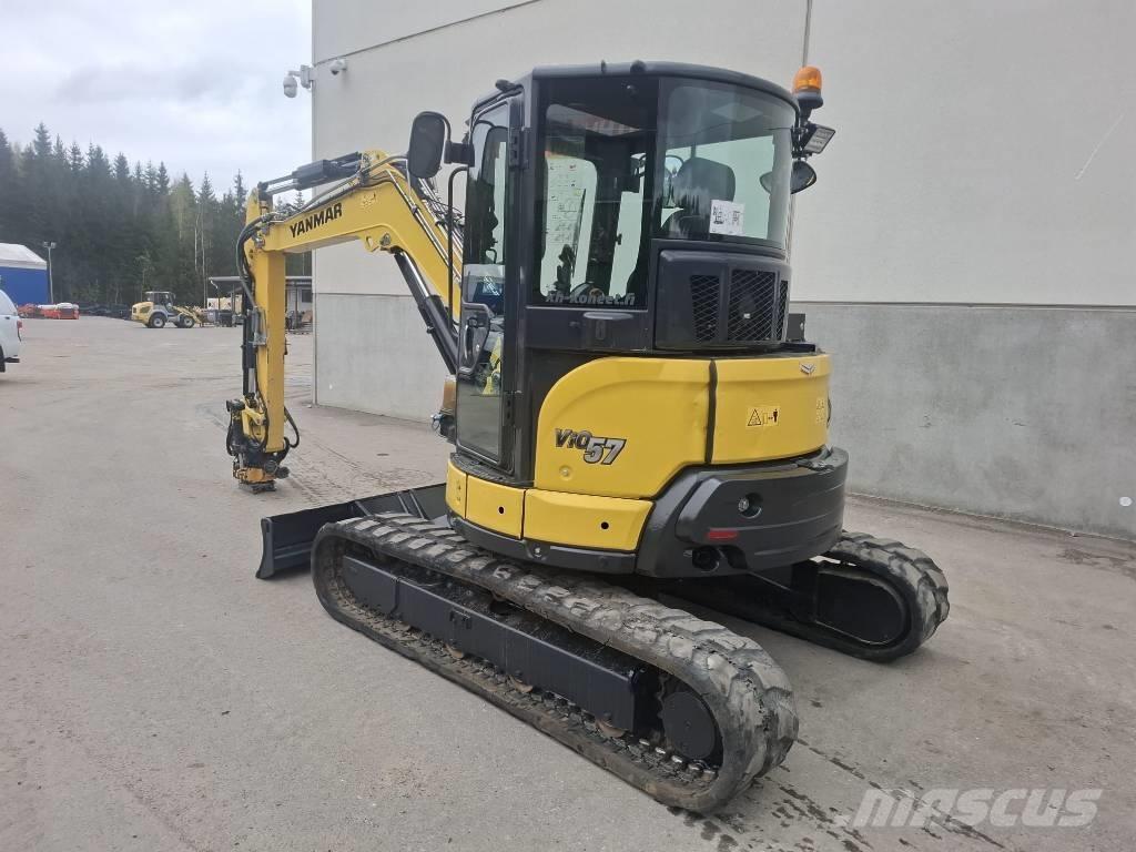 Yanmar Vio 57-6A Mini ekskavatörler, 7 tona dek