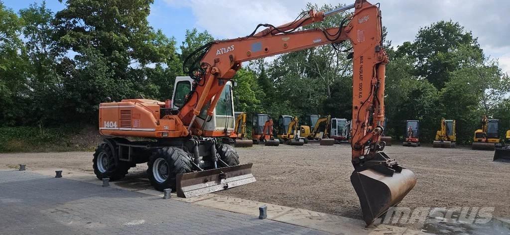 Atlas 1404 Lastik tekerli ekskavatörler
