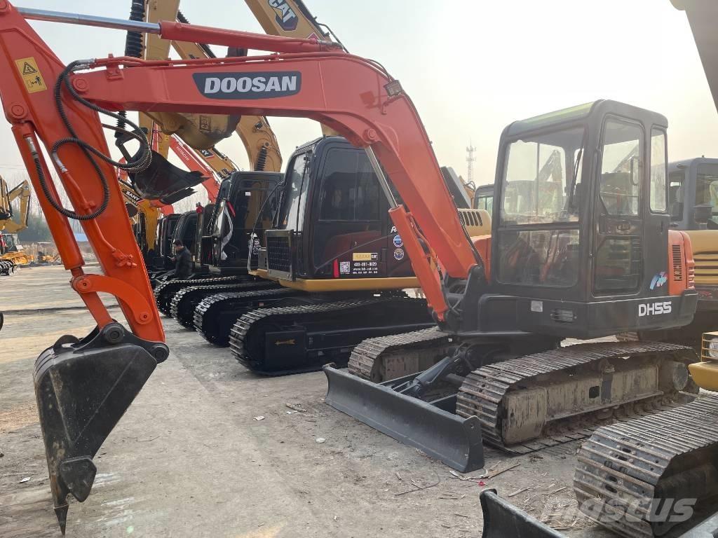 Doosan DH 55 Mini ekskavatörler, 7 tona dek
