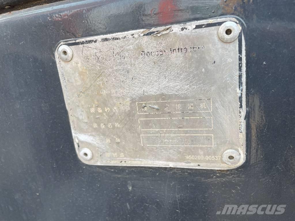 Doosan DH 55 Mini ekskavatörler, 7 tona dek