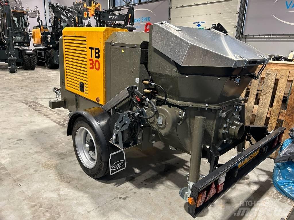 Turbosol TB30/T Beton pompaları
