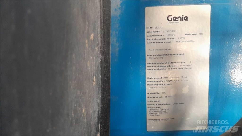 Genie Z135/70 Körüklü personel platformları